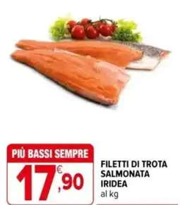 Iperal Filetti di trota salmonata iridea offerta