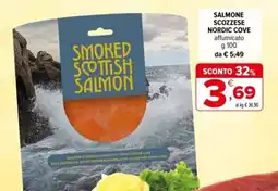 Iperal Salmone scozzese nordic cove offerta