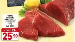 Iperal Filetto di tonno pinna gialla offerta
