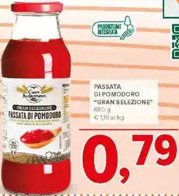 Todis Cuore mediterraneo passata di pomodoro "gran selezione" offerta