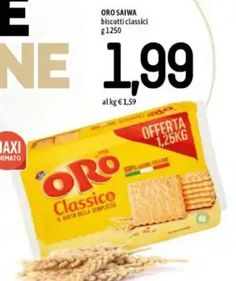 Famila Oro Saiwa Biscotti Classici 1250g offerta