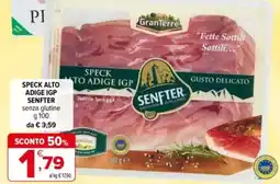 Iperal Speck alto adige igp SENFTER offerta