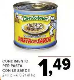 Todis F.lli Contorno condimento per pasta con le sarde offerta