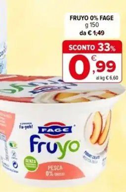 Iperal Fruyo 0% FAGE offerta
