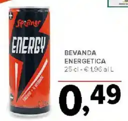 Todis Spinner bevanda energetica offerta