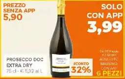 Todis Prosecco doc extra dry offerta