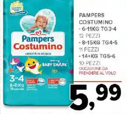Todis Pampers costumino offerta