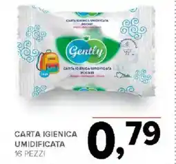 Todis Carta igienica umidificata 16 pezzi offerta
