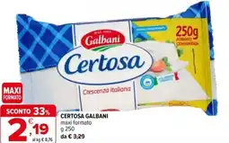 Iperal Certosa GALBANI offerta
