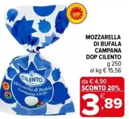 Iperal Mozzarella di bufala campana DOP CILENTO offerta