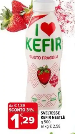 Iperal Sveltesse kefir NESTLÉ offerta
