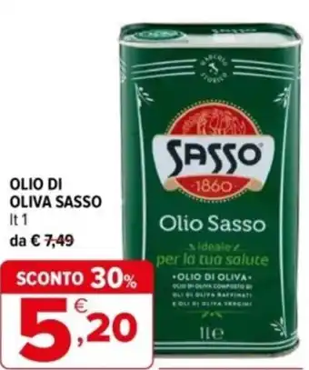 Iperal Olio di oliva SASSO offerta