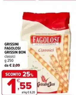 Iperal Grissini fagolosi GRISSIN BON offerta