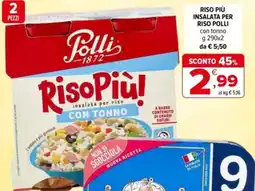 Iperal Riso più insalata per riso POLLI offerta