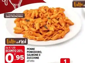 Iperal Penne pomodoro, salmone e zucchine offerta