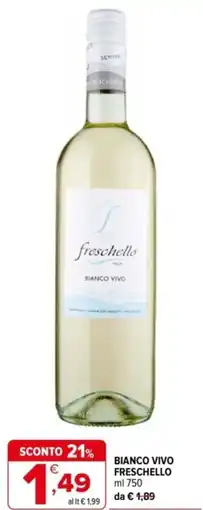 Iperal Bianco vivo FRESCHELLO offerta
