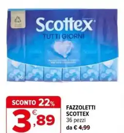 Iperal Fazzoletti SCOTTEX offerta