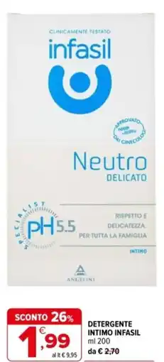 Iperal Detergente intimo INFASIL offerta