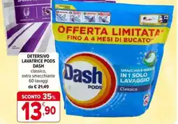 Iperal Detersivo lavatrice pods DASH offerta