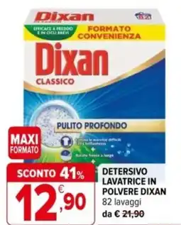 Iperal Detersivo lavatrice in polvere DIXAN offerta