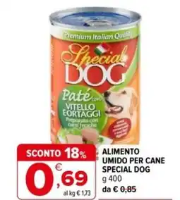 Iperal Alimento umido per cane SPECIAL DOG offerta