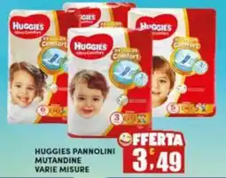 Maury's Huggies pannolini varie misure offerta