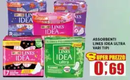 Maury's Assorbenti lines idea ultra offerta