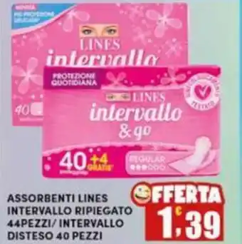 Maury's Assorbenti lines intervallo ripiegato offerta