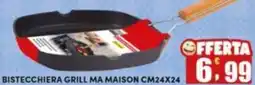Maury's Bistecchiera grill ma maison cm24x24 offerta