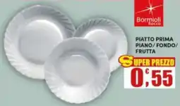 Maury's Piatto prima piano/fondo/ frutta offerta