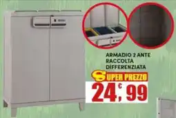 Maury's Armadio 2 ante raccolta differenziata offerta