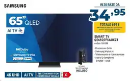 Sinergy SAMSUNG SMART TV QE65Q7F5AUXZT offerta