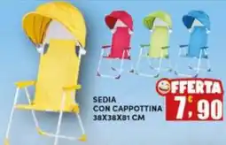 Maury's Sedia con cappottina 38x38x81 cm offerta