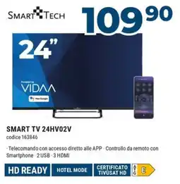 Sinergy SMART TECH SMART TV 24HV02V offerta