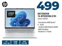 Sinergy hp NOTEBOOK 16-BY0005NLX R5 offerta