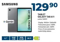 Sinergy SAMSUNG TABLET GALAXY TAB A11 offerta