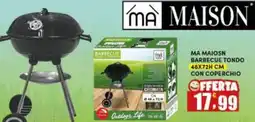 Maury's Ma maiosn barbecue tondo 48x72h cm con coperchio MA MAISON offerta