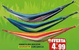 Maury's Amaca ma maison 200x80cm con sacca MA MAISON offerta