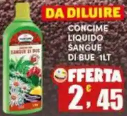 Maury's Concime liquido sangue di bue offerta