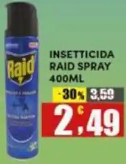 Maury's Insetticida raid spray offerta