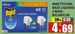 Maury's Insetticida raid liquido 2 basi+ ricariche offerta