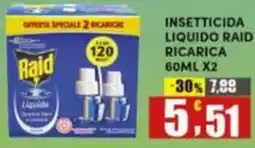 Maury's Insetticida liquido raid ricarica offerta