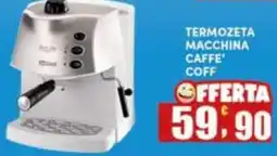 Maury's Termozeta macchina caffe' coff offerta