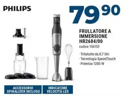 Sinergy Philips frullatore a immersione HR2684/00 offerta