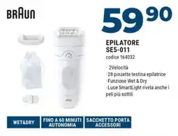 Sinergy BRAUN EPILATORE SE5-011 offerta