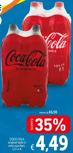Spazio Conad Coca-Cola offerta