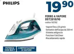 Sinergy Philips ferro a vapore DST2010/90 offerta