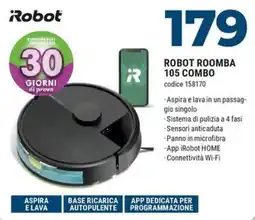 Sinergy Robot roomba 105 combo offerta