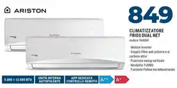 Sinergy Ariston climatizzatore prios dual net offerta