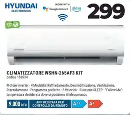 Sinergy HYUNDAI CLIMATIZZATORE WSHN-265AF3 KIT offerta